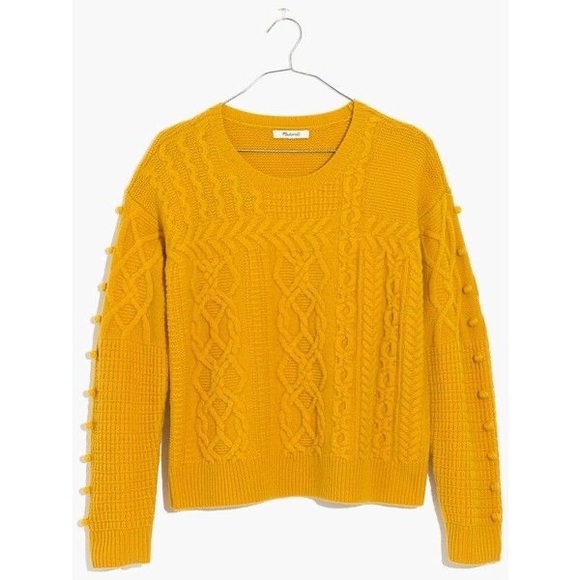 Madewell Open Side Bobble Pullover - Picture 4 of 11